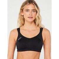 Shock Absorber Womens Infinity Power Sports Bra - Black