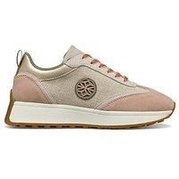 Geox D AMABEL Synthetic Polyurethane Women's Light Sand/Light Taupe Trainers