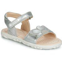 Geox  HAHITI  girls's Children's Sandals in Silver