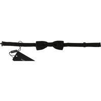 Bow TiePolka DotAdjustable Strap Men - Black
