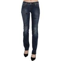 John Galliano Chic Blue Gazette Skinny Women's Denim Authentic