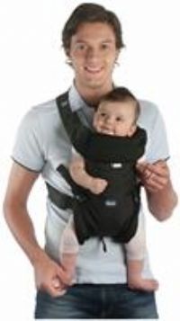 Chicco Easy Fit – Chicco Easy Fit – Ergonomic Baby Carrier – 0-9 kg – Black (Black Night)
