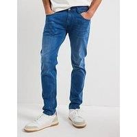 Replay Anbass Slim Fit Jeans- Deep Blue