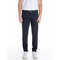 Replay Anbass C-Stretch Slim Fit Jeans - Dark Blue