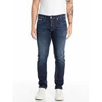REPLAY Adult MA972 Grover Jeans, Dark Blue 007-7, 30W / 32L