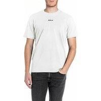 Replay Men/'s M3098 T-Shirt, 011 Natural White, XXL