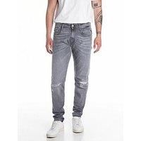 Replay Men/'s Anbass Eco Plus Jeans, 096 Medium Grey, 32 W/32 L