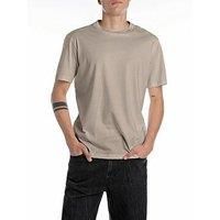 Replay Men/'s M3097 T-Shirt, 829 Turtledove, XL