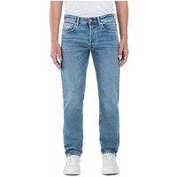Replay Men/'s Grover Jeans, 009 Medium Blue, 32 W/32 L