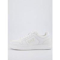 EA7 Slasher White Trainers - UK 7