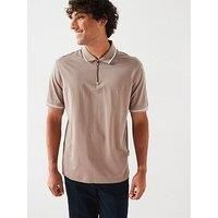 Armani Exchange Stretch Cotton Chinos - Navy