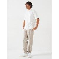 Armani Exchange Stretch Cotton Chinos - Light Brown