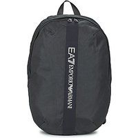EA7 Emporio Armani Logo Series Round Backpack Black