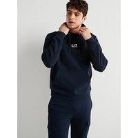 EA7 Emporio Armani Core Identity Hooded Sweatshirt Armani Blue