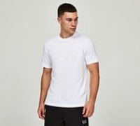 EA7 Train Visibility Short Sleeved T-Shirt - White - Size L