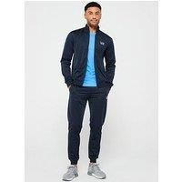 Ea7 Emporio Armani Core Id Poly Zip Tracksuit - Dark Blue