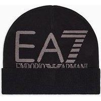 Ea7 Emporio Armani Boys Mountain Visibility Beanie - Black