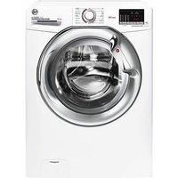 Hoover H3WS4105DACE 10KG 1400RPM A+++ Washing Machine- White with Chrome Door