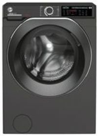 Hoover H-Wash 500 HWD610AMBCR Free Standing Washing Machine, Care Dose, A+++, 10 kg, 1600 rpm, Graphite