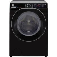 Hoover H-Wash 500 HD4106AMBCB Free Standing Washer Dryer, WiFi Connected, A Rated, 10 kg/6 kg, 1400 rpm, Black