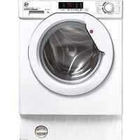 HOOVER HWash 300 HBD 485D2E Integrated 8 kg Washer Dryer  White