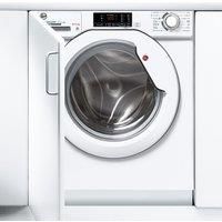 Hoover HBD485D1E/1 Built In 8Kg A Washer Dryer White New from AO