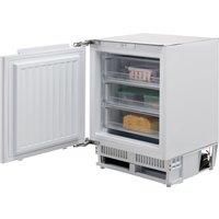 Candy CFU135NEK/N Integrated Under Counter Freezer with Door-on-door Kit - A+ Rated