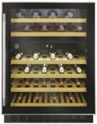 Hoover HWCB60 UK/N Black Stainless steel effect 46 bottles Wine cooler