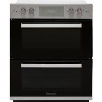 Baumatic BOS243X Built Under Electric Double Oven - Stainless Steel - A/A Rated