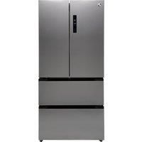 Hoover HSF818FXK American Fridge Freezer - Stainless Steel - F Rated