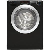Candy Smart Pro Css69Twmcbe/1-80 9Kg 1600 Rpm Freestanding Washing Machine - Black With Chrome Door