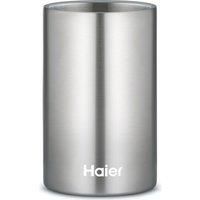 Haier Stainless Steel Tabletop Wine/Champagne Ice Cooler Bucket, Double Walled Design, Universal Size Fits Standard Bottles, Premium Quality