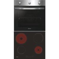 Candy Pci27Xch64Ccb Multi-Function Oven With 4 Zone Ceramic Hob - Black Glass With Stainless Steel - Oven Only