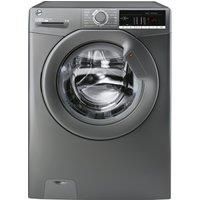 HOOVER H-Wash 300 H3W 49TAGG4/1-80 NFC 9 kg 1400 Spin Washing Machine - Graphite, Silver/Grey