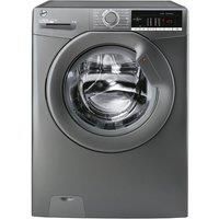 HOOVER H-Wash 300 H3W 49TAGG4/1-80 NFC 9 kg 1400 Spin Washing Machine - Graphite, Silver/Grey