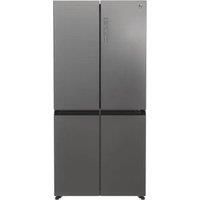 Hoover Hhcr3818Enpl 83 Cube E-Rated Plain Door Freestanding Us Style Refrigeration - Inox