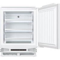 HOOVER HUSE68EWKP Integrated Undercounter Freezer - Fixed Hinge, White