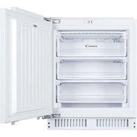 CANDY CUS68EWK Integrated Undercounter Freezer - Fixed Hinge, White
