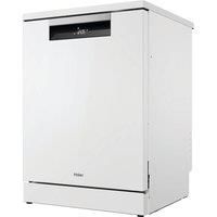 Haier XF5C4M1W 15 Place Full Size White Dishwasher
