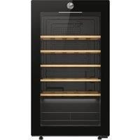 Hoover HOWC034K 34 Bottle Capacity Wine Cooler - Black - G Rated