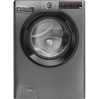 HOOVER H-Wash 350 H3WPS696TMBR6-80 WiFi-enabled 9kg 1600rpm Washing Machine - Graphite, Silver/Grey