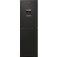 Candy CCT3L517EWBK Low Frost 50/50 Fridge Freezer with Non Plumbed Water Dispenser- Black - E Rated