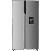 Hoover HHSBSO6174XWDK-1 Total No Frost American Style Fridge Freezer with Water Dispenser - Stainless Steel - E Rated