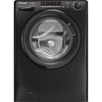 Candy CSOW4856TWMBB680 Freestanding Washer Dryer with LED Display, 8 or 5kg Load, 1400RPM, Speed Driver Motor, Black, D or A Rated