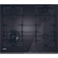 Haier HAVG6BF4TBPB 60cm 4 Zone Gas on Glass Hob Perfect flame system, Left 5kW W