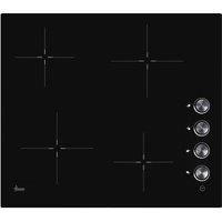 Hoover HHK64C 4 Zone Rotary Ceramic Hob - Black
