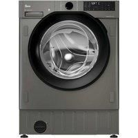 HOOVER H-WASH 400 BH4S69M6DB9RJ-80 Integrated WiFi-enabled 9 kg 1600 Spin Washing Machine, Black,Silver/Grey
