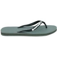 Philipp Plein Brand Logo Grey Flip Flops