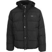 Bold Logo Padded Black Jacket
