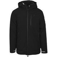 Plein Sport Padded Small Circular Logo Branded Black Jacket